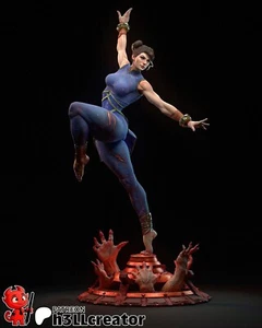 Chun-Li, Resin Model Kit Painted 3d Printed GK Statue Figure - Picture 1 of 8