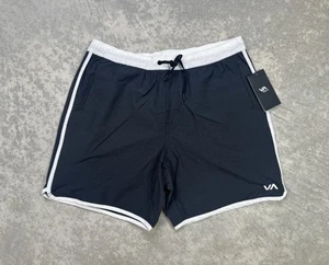 Pantalones Cortos Atléticos Híbridos RVCA Yogger - Talla S Negros - Nuevos con Etiquetas - $66 - Imagen 1 de 4
