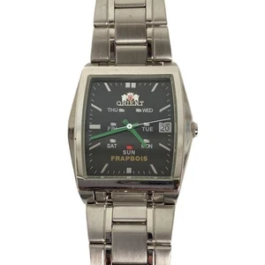 Orient Analog Automatic Wristwatch Stainless Steel - Picture 1 of 5