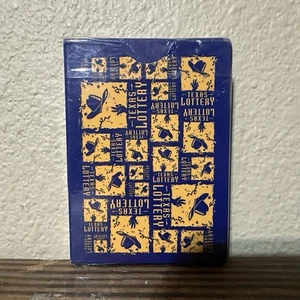 Texas Lottery Free Playing Cards Poker Set New Sealed Vintage - Bild 1 von 3
