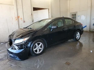 Wheel 15x6 Alloy Exposed Lug Nuts 5 Spoke Silver Inlay Fits 12-15 CIVIC 2463565 - Picture 1 of 12