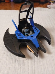 Fisher-Price Imaginext DC Super Friends 2008 Batman BatWing With Figure No Discs - Picture 1 of 6