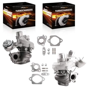 2x Billet Turbo for Ford F150 Transit 150 250 350 Expedition 3.5L Ecoboost 13-16 - Picture 1 of 15