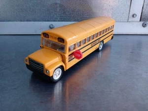 Autobús escolar SHOWA RETRO TOY SS6851 amarillo vintage completo - Imagen 1 de 7
