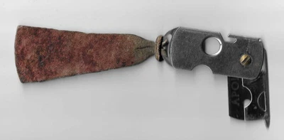 Zigarrenschneider antik  mit Lederband,  Palm-Zigarren - Bild 1 von 2