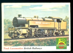 1955 TOPPS RAILS AND SAILS #19 Tank Locomotive - Picture 1 of 2