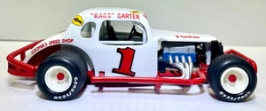 Nutmeg/Ertl - Modified Legends-“RAGS”CARTER -COUPE 1/25 scale 🏁 - Picture 1 of 6