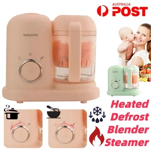 Electric Baby Food Processor Juicer Puree Blender Steamer Heated Defrost Maker  - Picture 1 of 17