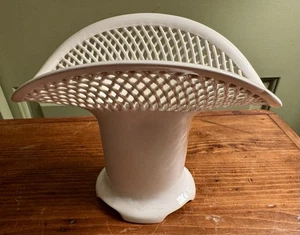 NYMPHENBURG GERMANY PORZELLAN Korbgeflecht Vase # 4668 2 - Bild 1 von 4