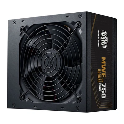 Cooler Master MWE Bronze 750 V3 230V power supply unit 750W 24-pin ATX ATX Black - Image 1 of 4