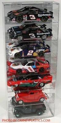 NASCAR Diecast Display Case 7 car Vertical 1:24 scale - Image 1 of 4