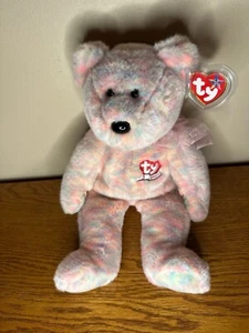 Ty Large Plüsch Beanie Buddy - Celebrate 15 Year Anniversary Bear with tags - Bild 1 von 1