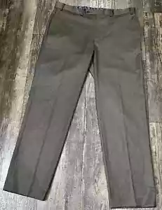 Lauren Ralph Lauren Dress Pants Men 36x32 Brown Polyester Rayon Business - Picture 1 of 6
