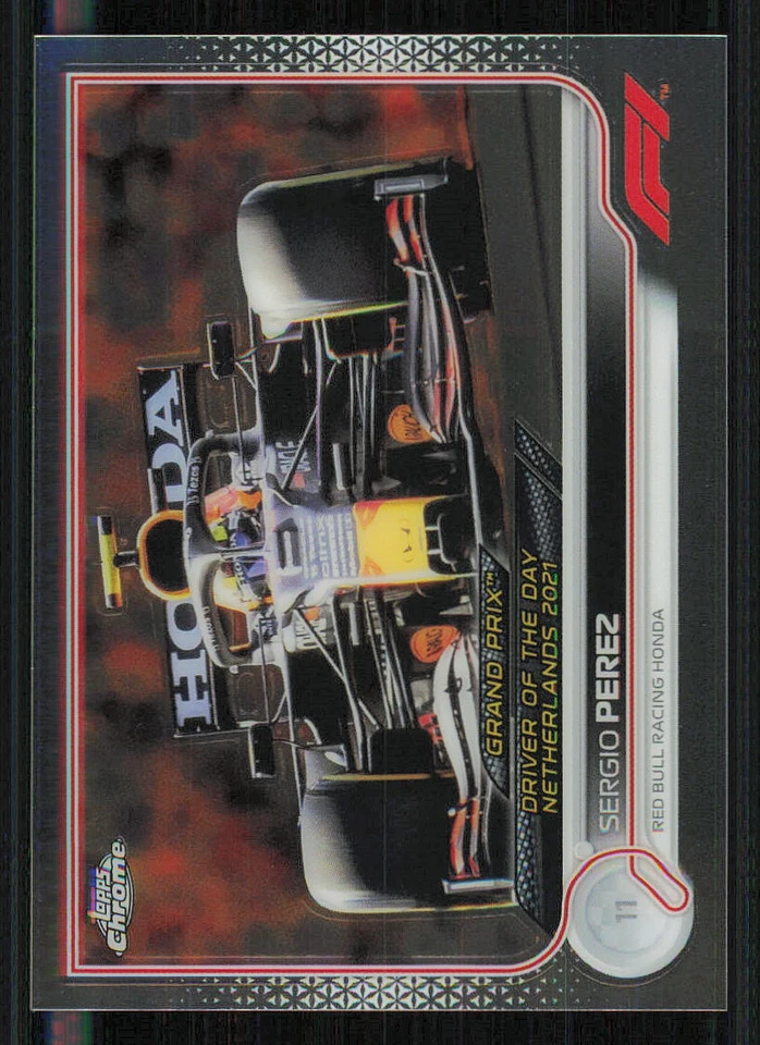 2022 Topps Chrome Formula 1 #184 Sergio Perez DOD - Image 1 of 2