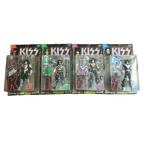 McFarlane Toys 1997 KISS Ultra Action Figures Set of 4 New Sealed Vintage Rock - Picture 1 of 6