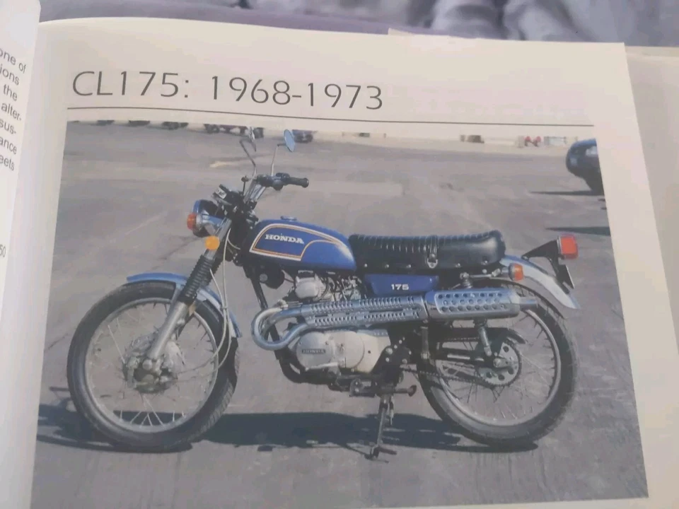 Sistema de tubos de escape Honda Vintage 1970 CL175 Scrambler protetor de cabeçalhos fabricante de equipamento original - Imagem 1 de 4