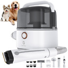 Dog Vacuum for Shedding Grooming, 3L Pet Grooming Kit with 5 Proffesional Tools,