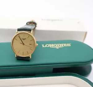 Longines La Grande Classique Quartz 18k Gold Plated and Steel L4.636.2 - Foto 1 di 8