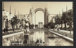 Corte de Reflexiones, Exposición Internacional Golden Gate 1939, RPPC 0702-01 - Imagen 1 de 2