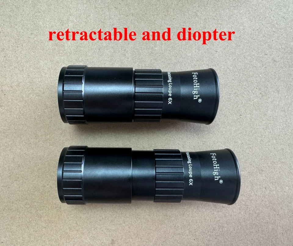 Diopter 6x Magnifier Loupe for Ground Glass Focusing Large Format Camera - Image 1 of 4
