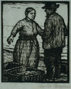 Daniel STASCHUS (1872-1953) Unterhaltung - Bild 1 von 11