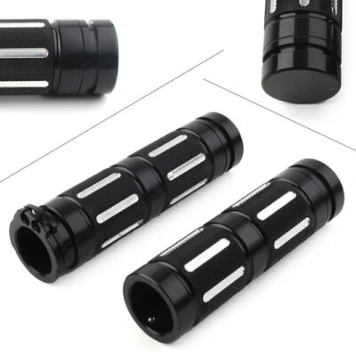 2x Motorcycle 1" Handlebar Hand Grips Fit Harley Dyna Wide Glide EFI 1996-2017 - Imagem 1 de 4