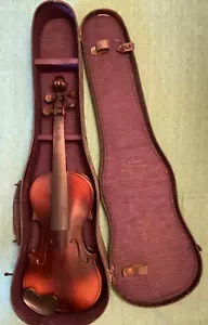 Antiguo violín alemán Antonius Stradivarius copia Cremonensis Faciebat año 17 - Imagen 1 de 10