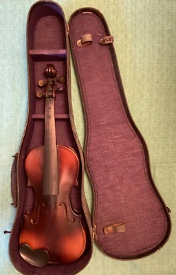 Antique German Violin Antonius Stradivarius copy Cremonensis Faciebat Anno 17 - Image 1 of 4