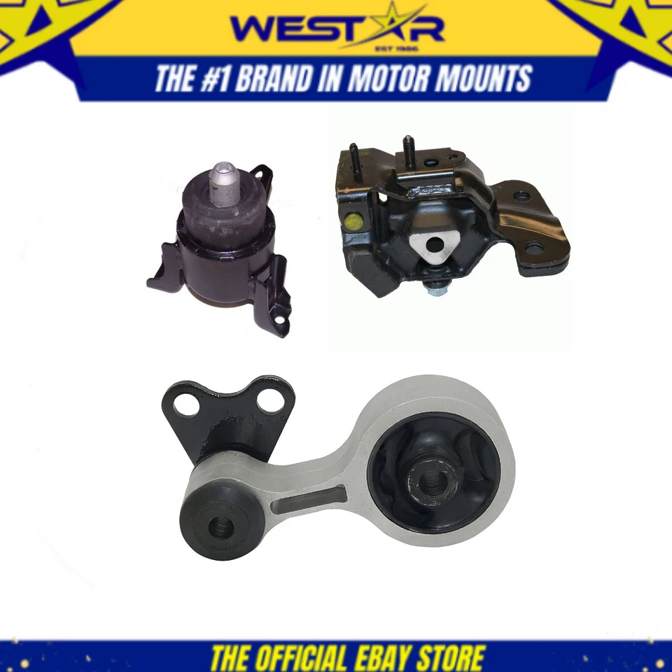 Juego de montaje de motor y transmisión Mazda 6 2003-2008 3,0 L 3 piezas se adapta a automático Foto 1 de 4