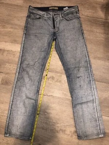 Guess Jeans Los Angeles Mens 31x31Blue Lincoln Slim Straight Leg 0014 - Picture 1 of 5