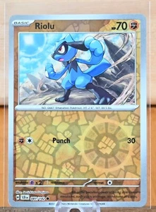 Pokémon TCG: Riolu - 081/142 - Reverse Holo - Stellar Crown - NM - Picture 1 of 2