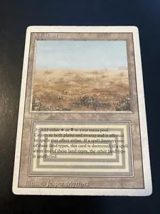 MTG Scrubland -Revised Edition (MP, see pics) - Picture 1 of 5