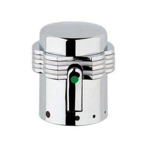 GROHE Absperrgriff 47246 mit Spartaste für Automatic 2000 Clova chrom/mattchrom - Bild 1 von 2