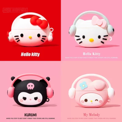 Funda de silicona para auriculares para Airpods 1 2 3 4 Pro 2 Foto 1 de 4