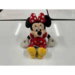 Disney Small 15" Minnie Mouse Plush Stuffed Toy with Heels & Bows - Picture 1 of 8
