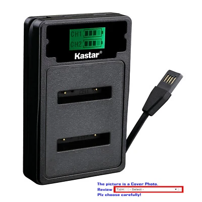 Cargador USB Kastar Batería LZD2 para Rollei Compactline CL390 SE CL-412 FNP45 Foto 1 de 4