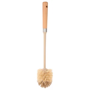 Wooden Toilet Brush Long Handle Bowl Cleaning Long-handled Cleaner - Bild 1 von 12