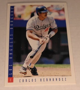 1993 Score Carlos Hernandez #348 Los Angeles Dodgers - Picture 1 of 2