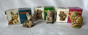 WADE of England WHIMSIES #1 FAWN, #11 Bear Cub, #24 Field Mouse w/ Orig. Boxes - Picture 1 of 24