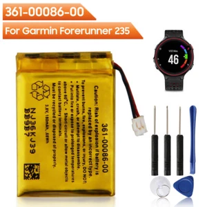 Batería de repuesto 361-00086-00 para Garmin Forerunner 235 Sports Vivoactive4 4S - Imagen 1 de 7