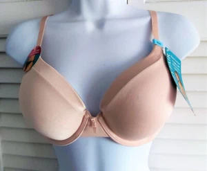 Vanity Fair Illumination Flexible Cups Stretch For A Perfect Fit Nude Bra Sz 34C - Picture 1 of 13