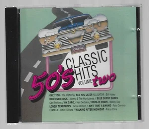 50's Classic Hits Vol. 2 CD; Excellent ; 1995; Import - Imagen 1 de 2