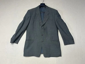 Giorgio Armani Sport Coat Blazer Gray Mens L-XL See Measurements No Size Tag - Picture 1 of 11