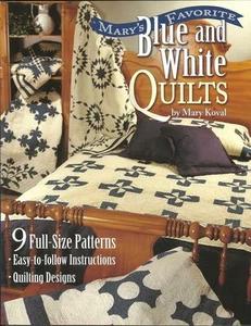 Mary's Favorites Blue and White Quilts Book - Imagen 1 de 3