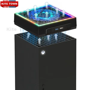 USB Cooling Fan Vertical Stand Cooler Accessories For Xbox Series X Game Console
