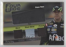 2009 Press Pass Four Wide Memorabilia /25 Carl Edwards #FW-CE2