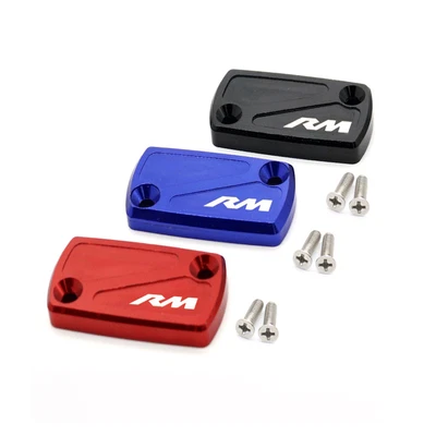 Cubierta de depósito de freno delantero CNC RM para Suzuki RM125 RM250 1989-2008 Foto 1 de 4