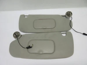 2002-2008 Dodge Ram Sun Visor SET PAIR LEFT RIGHT DRIVER PASSENGER LIGHTED - Picture 1 of 4