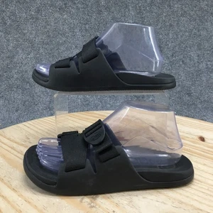 Chaco Sandals Womens 7 Chillos Slide Black Slip On Open Toe Comfort Casual Flats - Picture 1 of 18