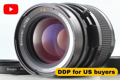 [Optics MINT] Hasselblad Carl Zeiss Sonnar T* 150mm f/4 CF Portrait From JAPAN - Image 1 of 4